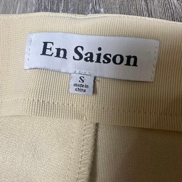 En Saison Tan Cream Trouser Pant - Picture 4 of 7